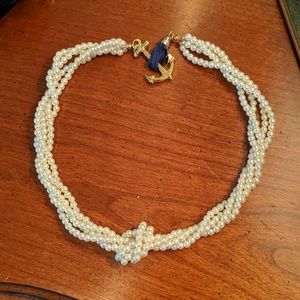 Kiel James Patrick Twisted Pearl Necklace